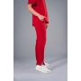 Pantaloni medicali roșii de damă Chieu thumbnail