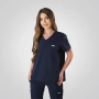 Bluză medicală bleumarin de damă Cutzarida thumbnail