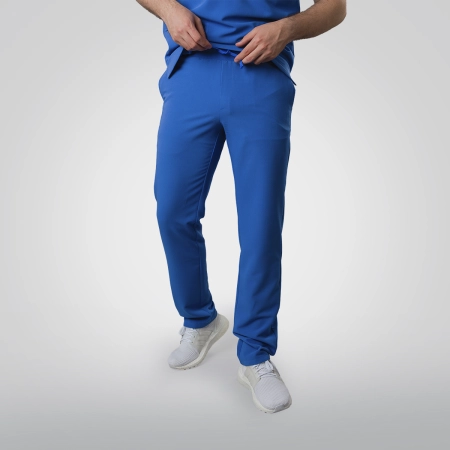 Pantaloni medicali albaștri bărbați Osler
