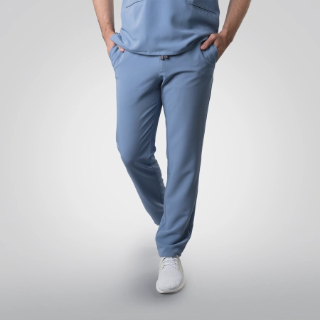 Pantaloni medicali bleu bărbați Osler
