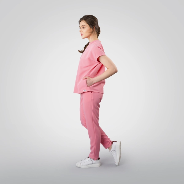 Costum medical roz de damă Crumpler