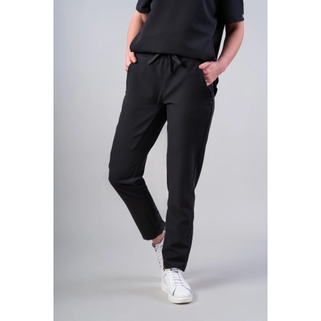 Pantaloni medicali negri de damă Jex-Blake TALL