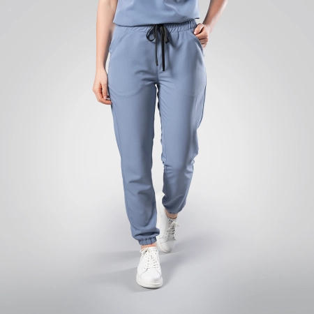 Pantaloni medicali bleu de damă Leia