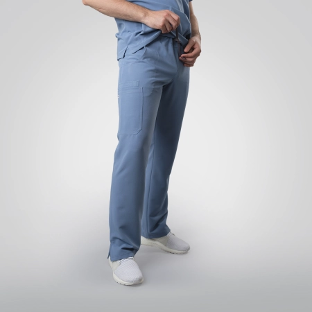 Pantaloni medicali bleu bărbați Aranzi
