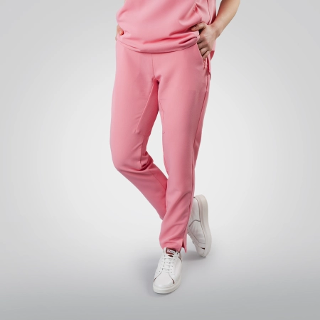 Pantaloni medicali roz de damă Jex-Blake PETITE