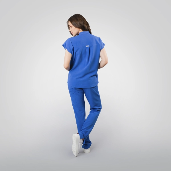 Costum medical albastru de damă Chieu