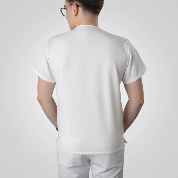 Bluză medicală albă bărbați Osler