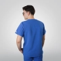 Bluză medicală albastră bărbați Osler thumbnail