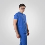 Bluză medicală albastră bărbați Hunter thumbnail