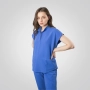 Bluză medicală albastră de damă Chieu thumbnail