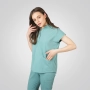 Bluză medicală verde de damă Chieu thumbnail