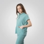 Bluză medicală verde de damă Chieu thumbnail
