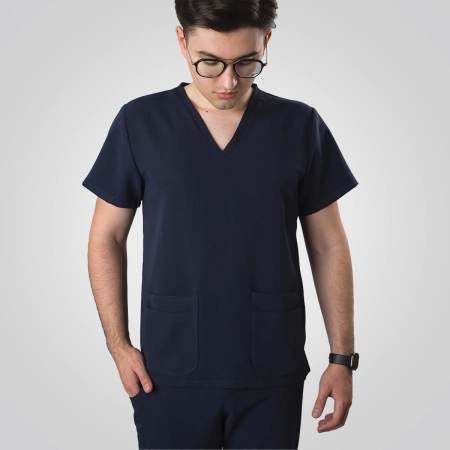 Bluză medicală bleumarin bărbați Aranzi