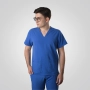 Bluză medicală albastră bărbați Aranzi thumbnail