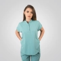 Bluză medicală verde de damă Picotte thumbnail