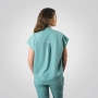 Bluză medicală verde de damă Picotte thumbnail