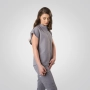 Bluză medicală gri de damă Picotte thumbnail