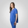 Bluză medicală albastră de damă Cutzarida thumbnail