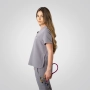 Bluză medicală gri de damă Cutzarida thumbnail