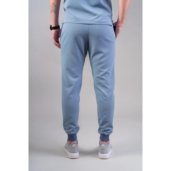 Pantaloni medicali bleu bărbați Hooke