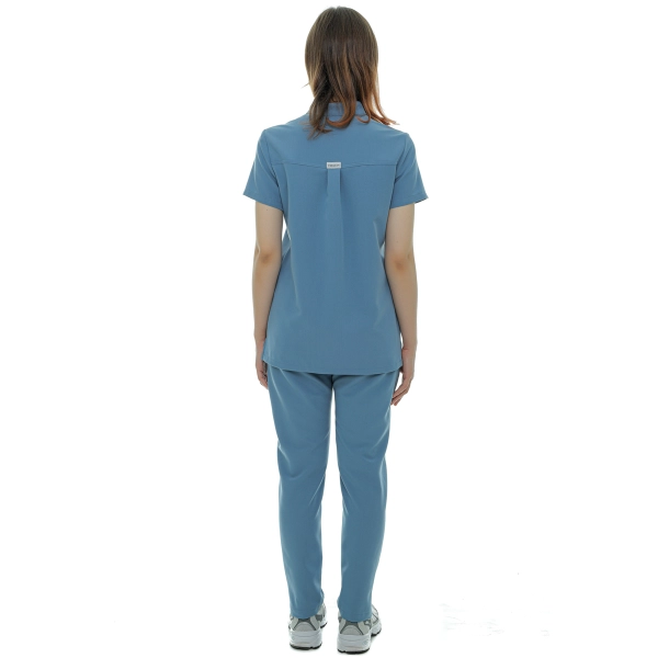 Bluză medicală bleu de damă Elion