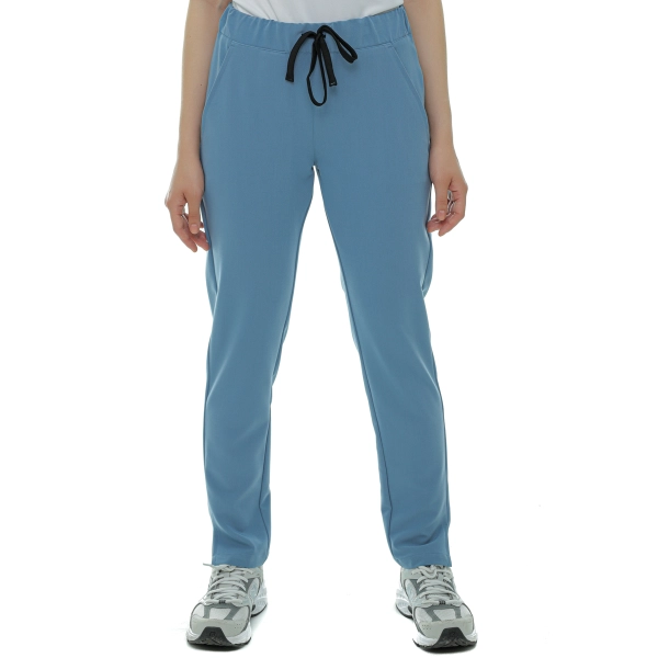 Pantaloni medicali bleu de damă Elion