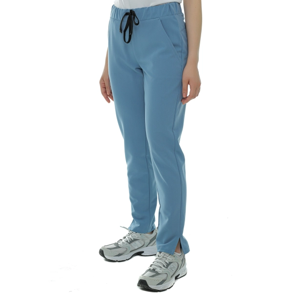 Pantaloni medicali bleu de damă Elion