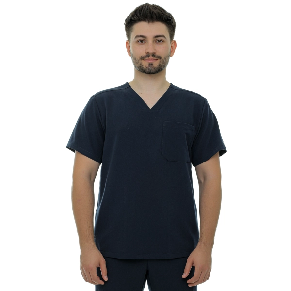 Bluză medicală bleumarin bărbați Hess