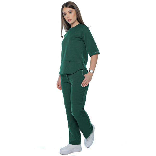 Costum medical verde de damă Sachs