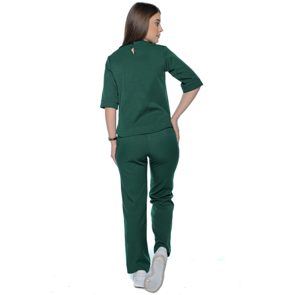 Costum medical verde de damă Sachs