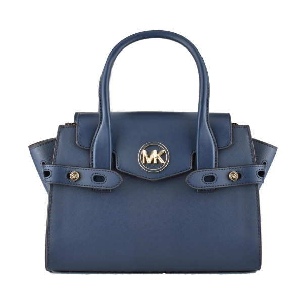 Geanta Michael Kors Carmen 35S2GNMS8L-NAVY, 27.5 x 19 x 12, Albastru