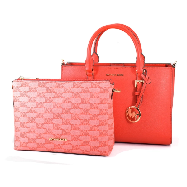 Geanta Michael Kors 35F3GCFS2L-DK-SANGRIA, 30 x 20 x 12, Rosu