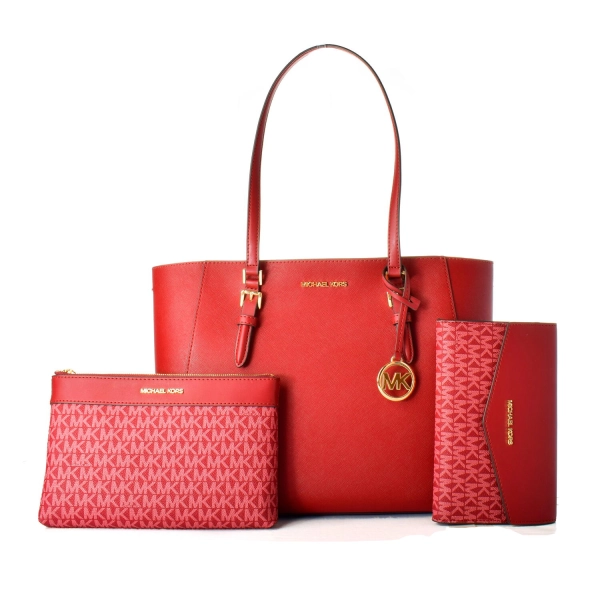 Geanta Michael Kors Charlotte 35R3GCFT3T-BRIGHT-RED, 34 x 27 x 11, Rosu