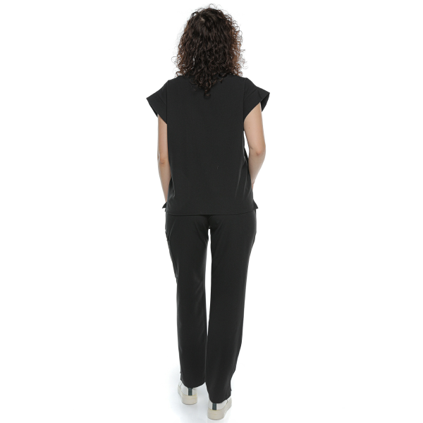Costum medical negru de damă Blackwell