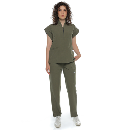  Costum medical kaki de damă Blackwell