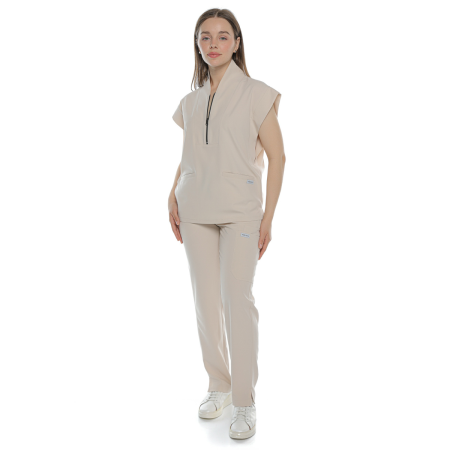 Costum medical bej de damă Blackwell