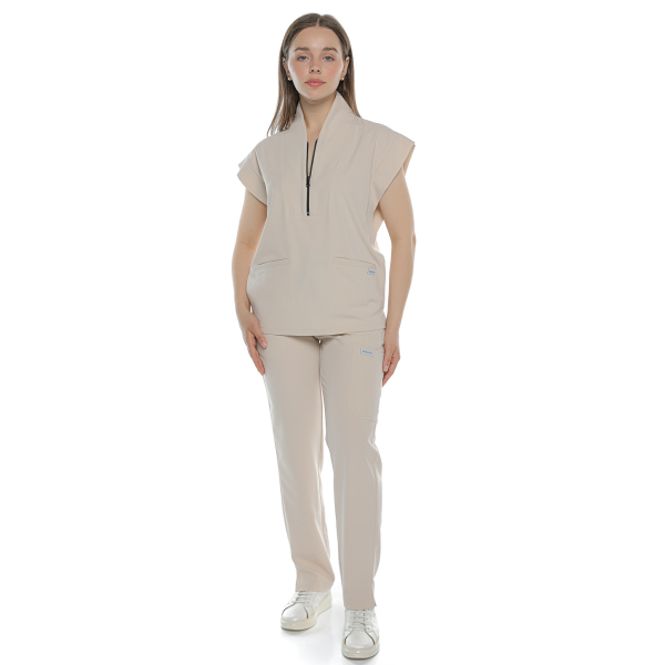 Costum medical bej de damă Blackwell