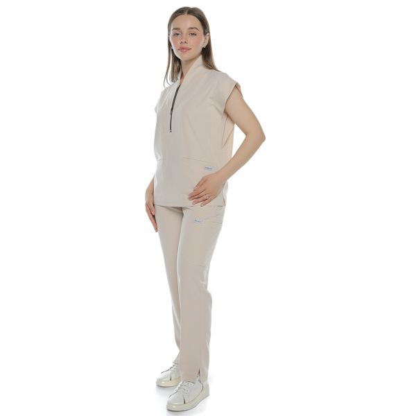 Costum medical bej de damă Blackwell